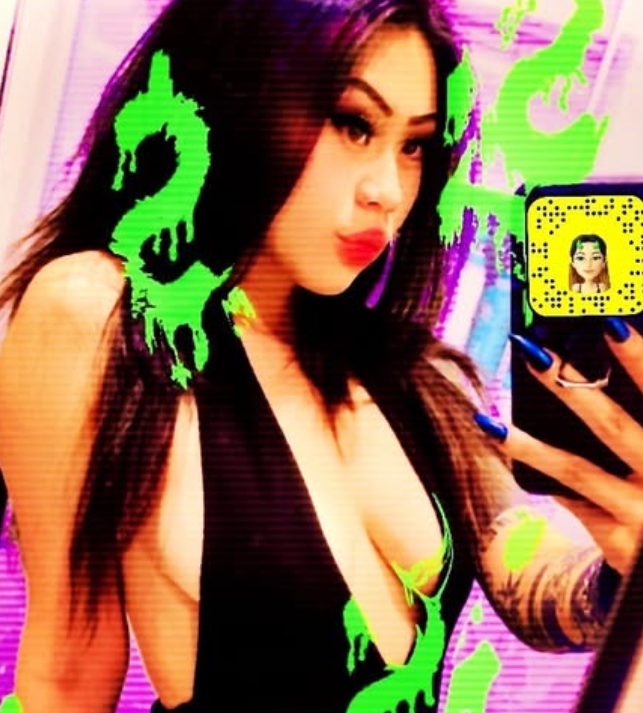 Tatted Petite Asian stoner #AfuSHBTF
